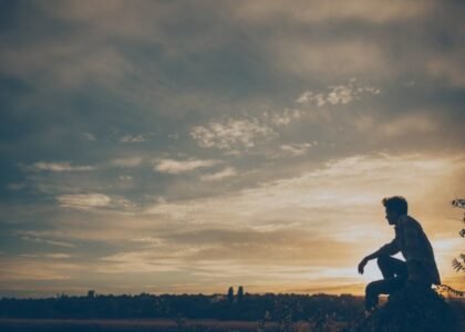 The person's heart is distraught